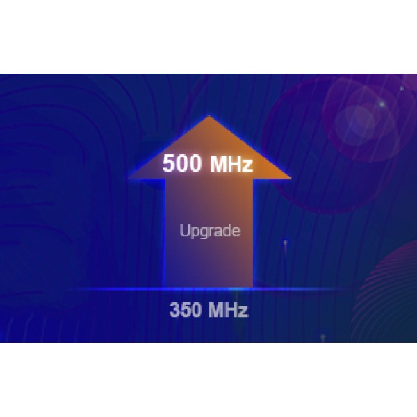 SDG-7000A-BW05 - Siglent 350 MHz to 500 MHz bandwidth upgrade (software）